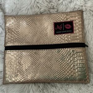 Gold Cosmetic Bag